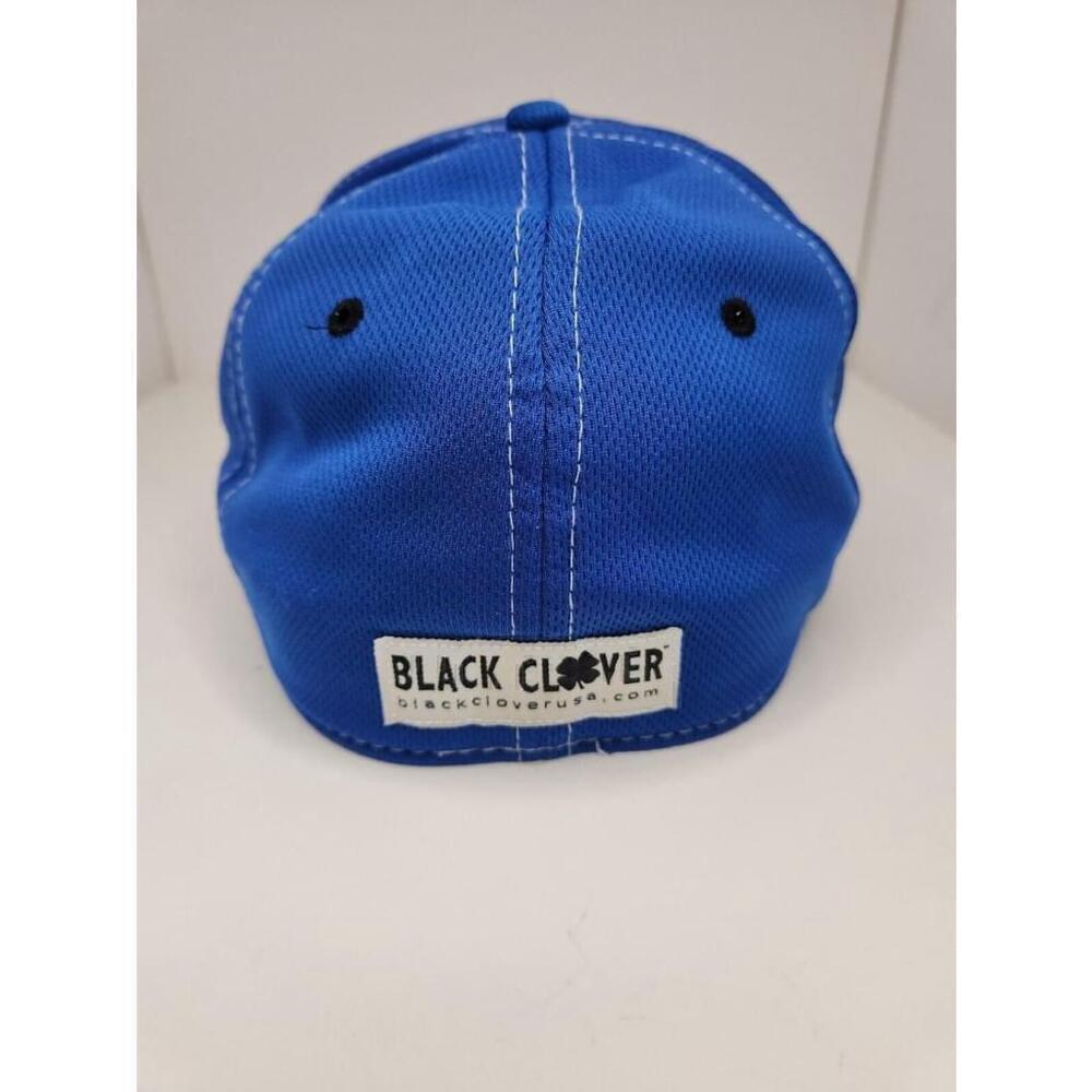 Black Clover Mens Premium Golf Cap Fitted Flex Performance Baseball Hat Logo - Picture 2 of 7